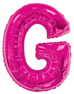 34” Pink Letter Foil Balloon Anagram