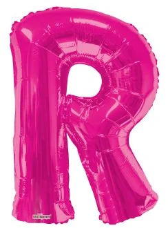 34” Pink Letter Foil Balloon Anagram