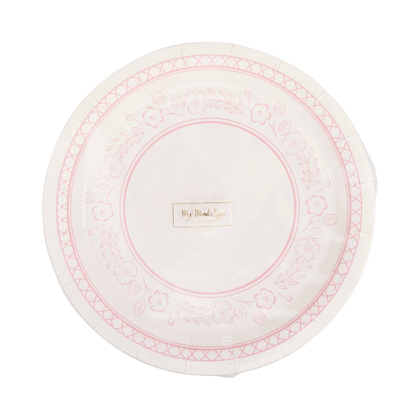 Pembroke Small Pink Floral Dessert Plate