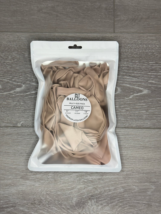 Cameo Balloon Multi-Size Pack
