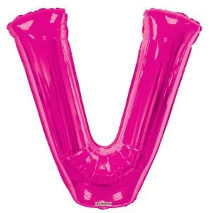 34” Pink Letter Foil Balloon Anagram