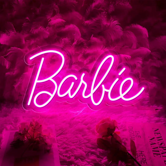 Barbie Neon Sign Rental
