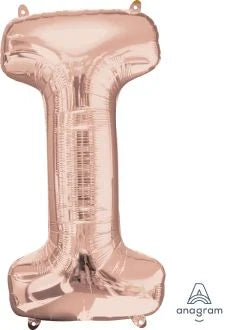 34” Rose Gold Letter Foil Balloon