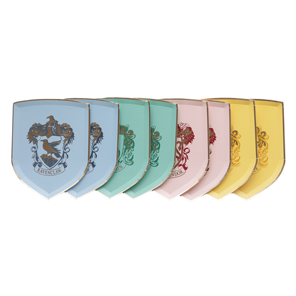 Harry Potter House Pride Party Plates (Set of 8)