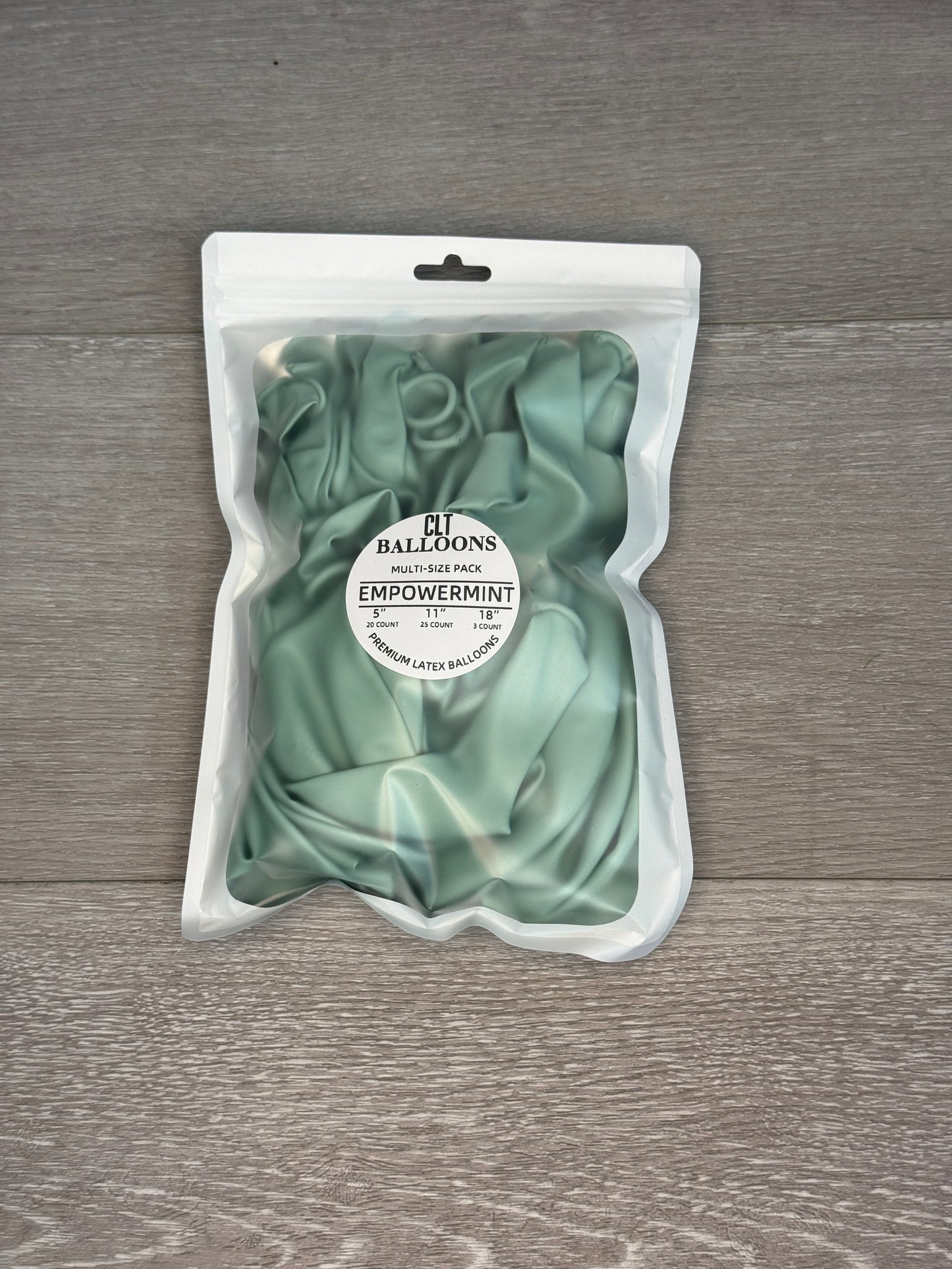 Empower Mint Balloon Multi-Size Pack