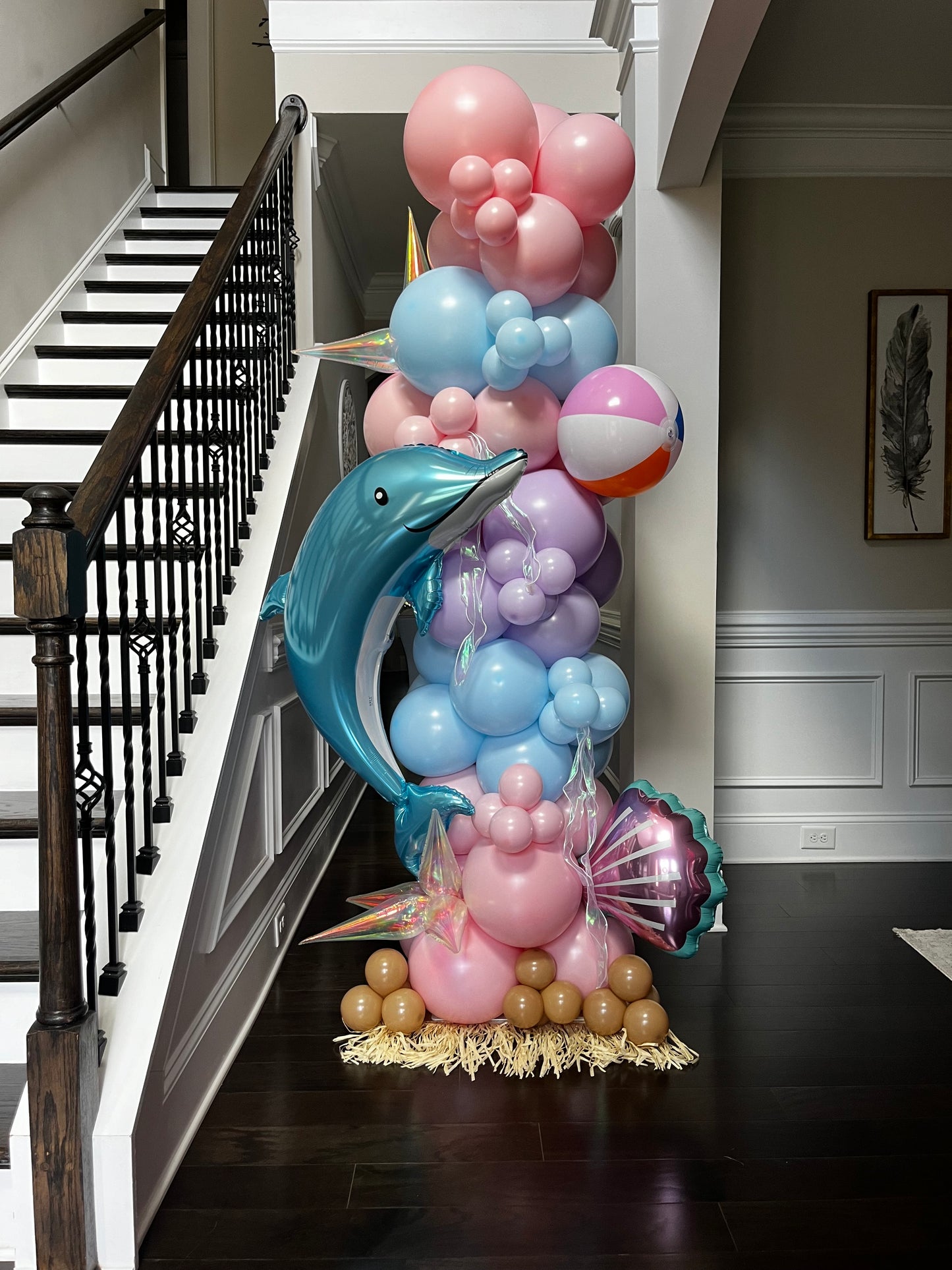 Free Standing Balloon Column