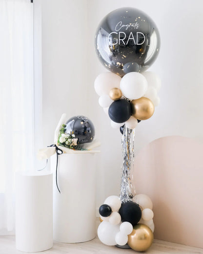 Graduation Themed Balloon Column