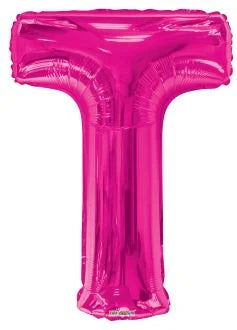 34” Pink Letter Foil Balloon Anagram