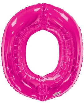 34” Pink Letter Foil Balloon Anagram