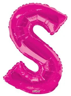 34” Pink Letter Foil Balloon Anagram