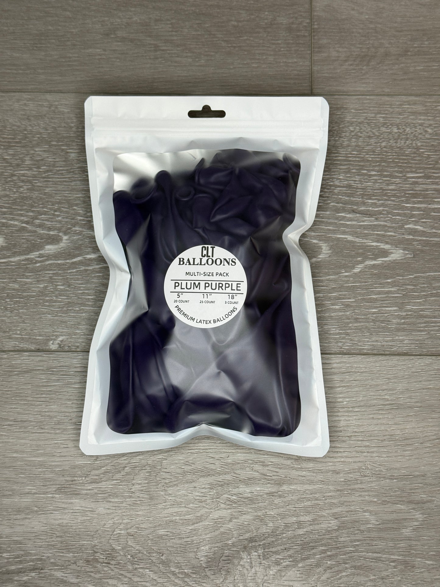 Plum Purple Balloon Multi-Size Pack