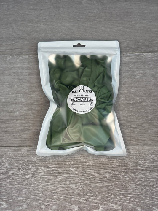 Eucalyptus Balloon Multi-Size Pack