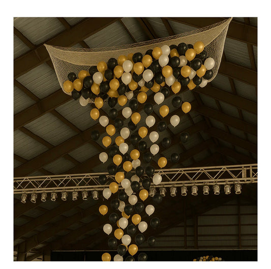 Drop Net 100 Balloons
