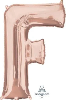 34” Rose Gold Letter Foil Balloon