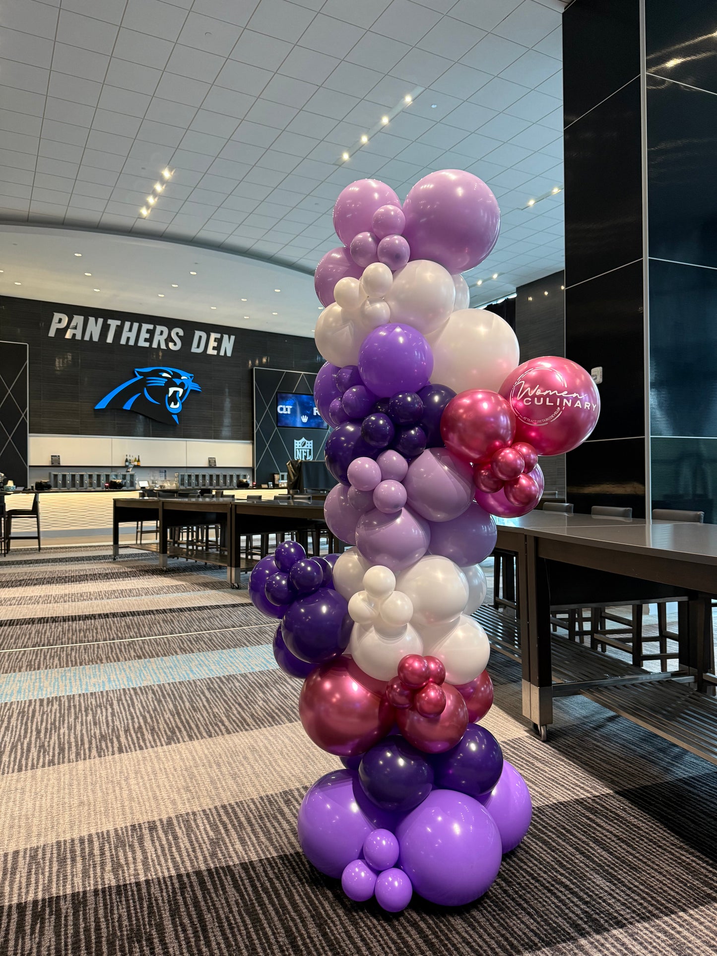 Grand Opening Organic Balloon Columns - Branded