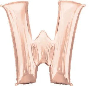 34” Rose Gold Letter Foil Balloon