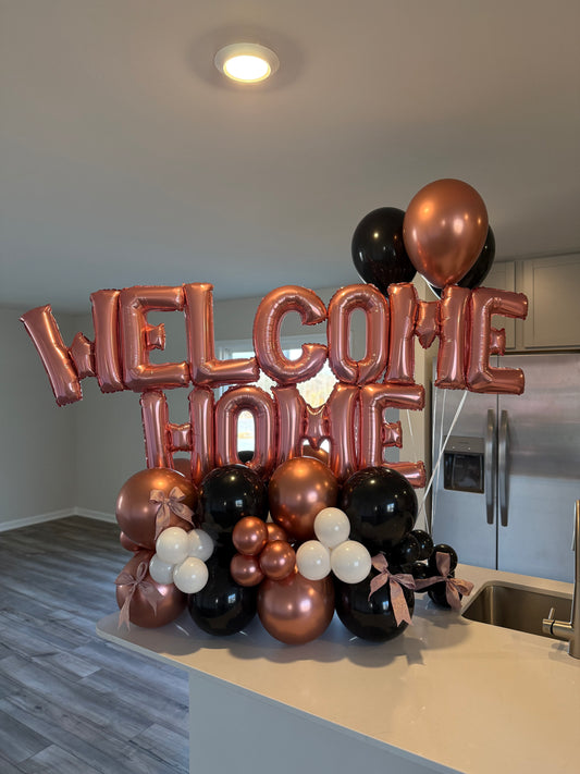 "Welcome Home" Balloon Bouquet
