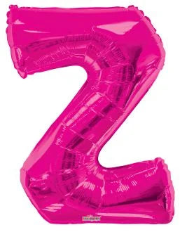 34” Pink Letter Foil Balloon Anagram