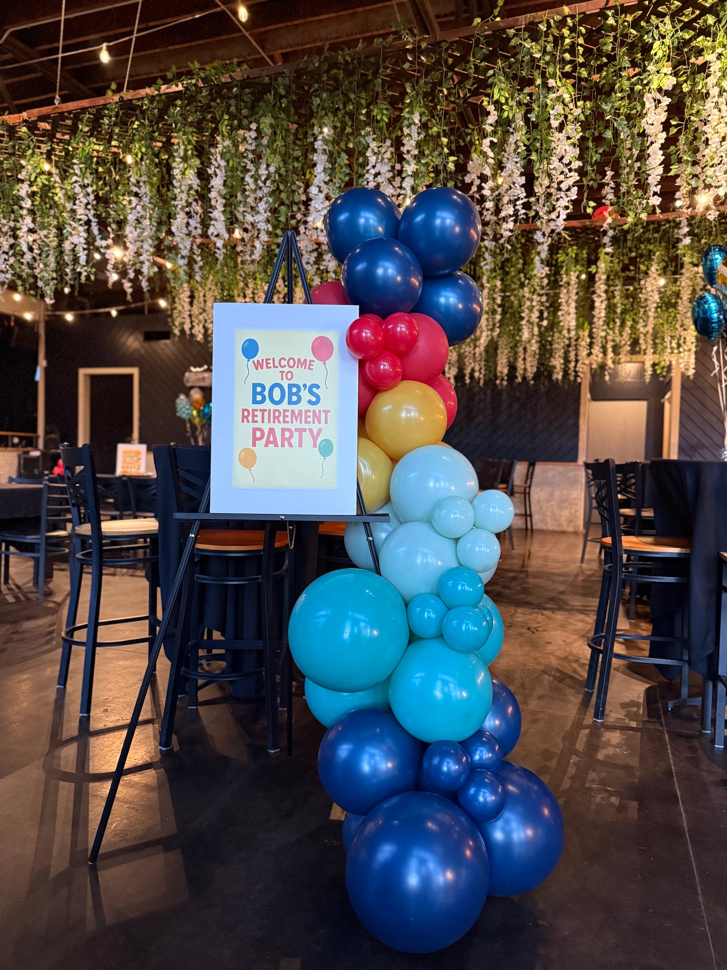 Standard Balloon Colors Garland (select length)