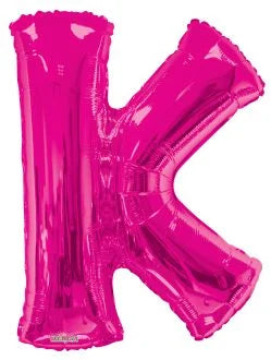 34” Pink Letter Foil Balloon Anagram