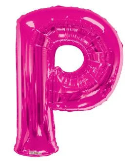 34” Pink Letter Foil Balloon Anagram