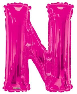 34” Pink Letter Foil Balloon Anagram