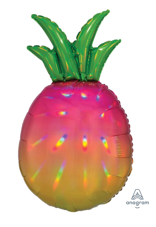 31” SuperShape Iridescent Pineapple Balloon