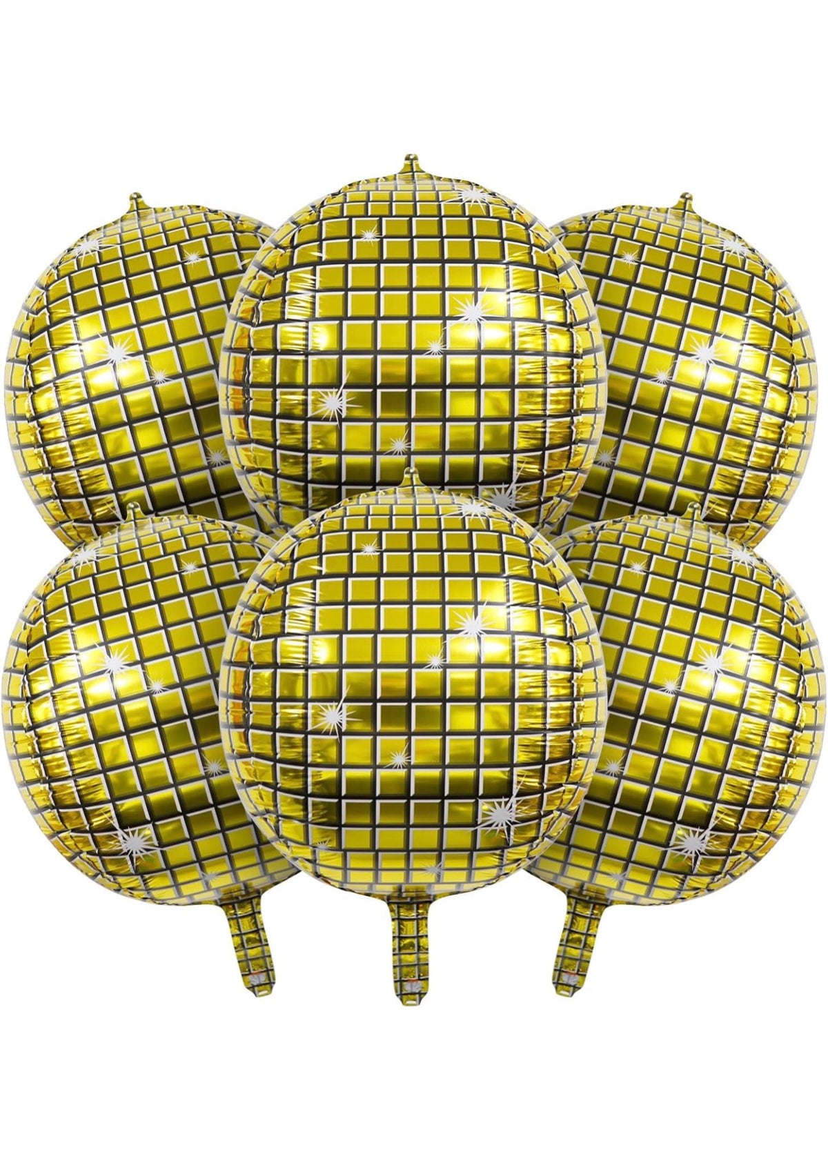 Orbz 18” Gold Disco Balloon