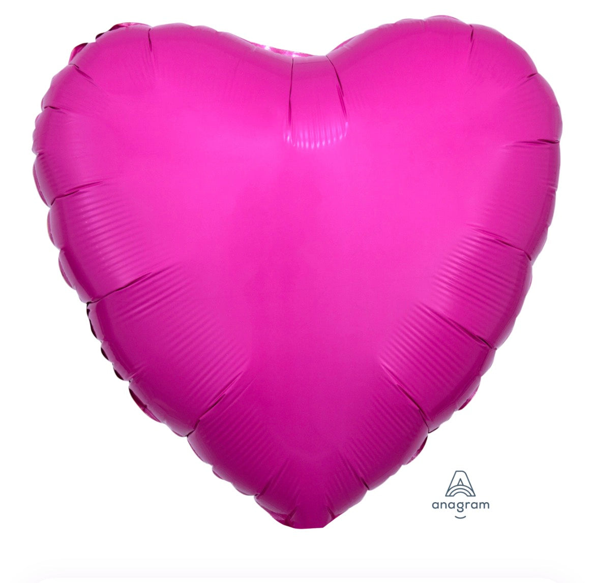 18" Bright Bubble Gum Pink Heart