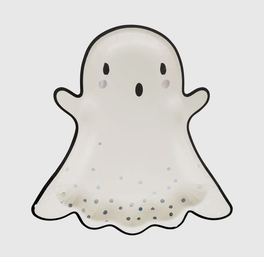 Boo Ghost Shaped Dinner Plate
