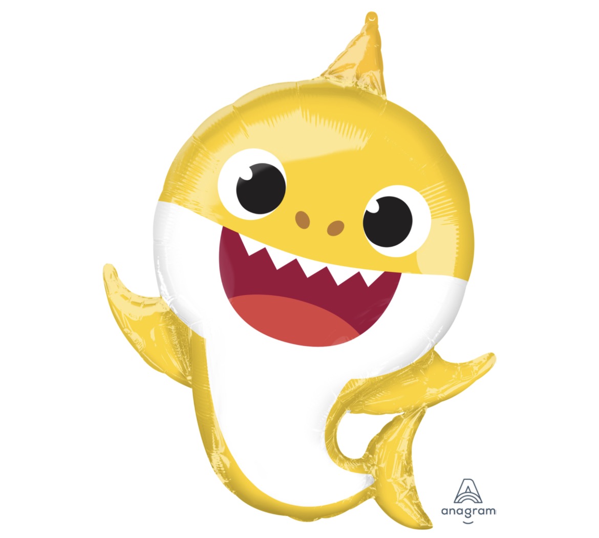 26” SuperShape Baby Shark Balloon