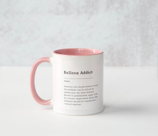BALLOON ADDICT COFFEE MUG