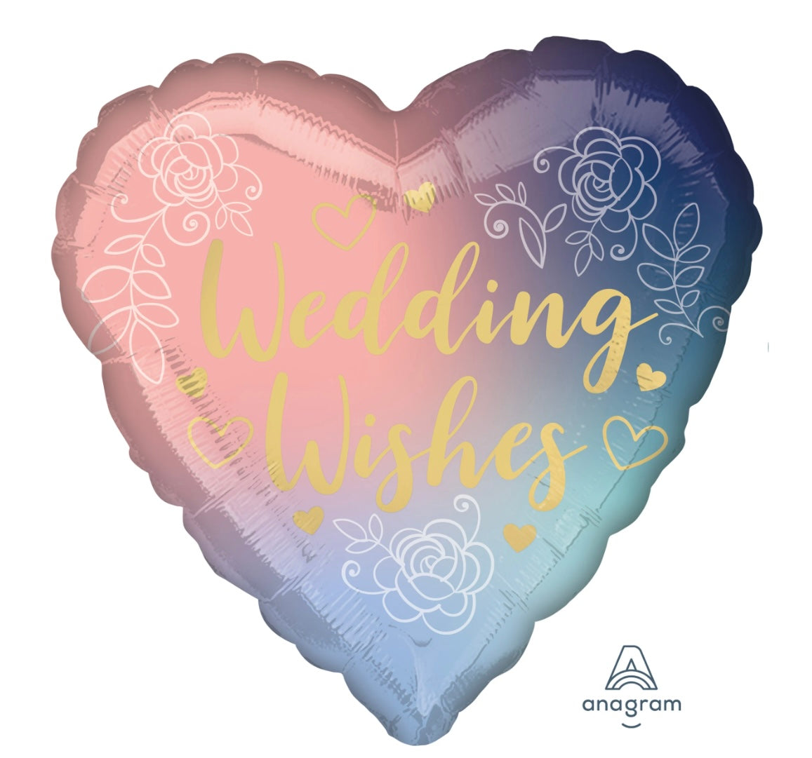 18” Twilight lace Wedding Balloon