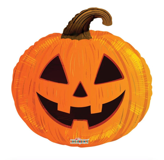 18" Orange Pumpkin Balloon