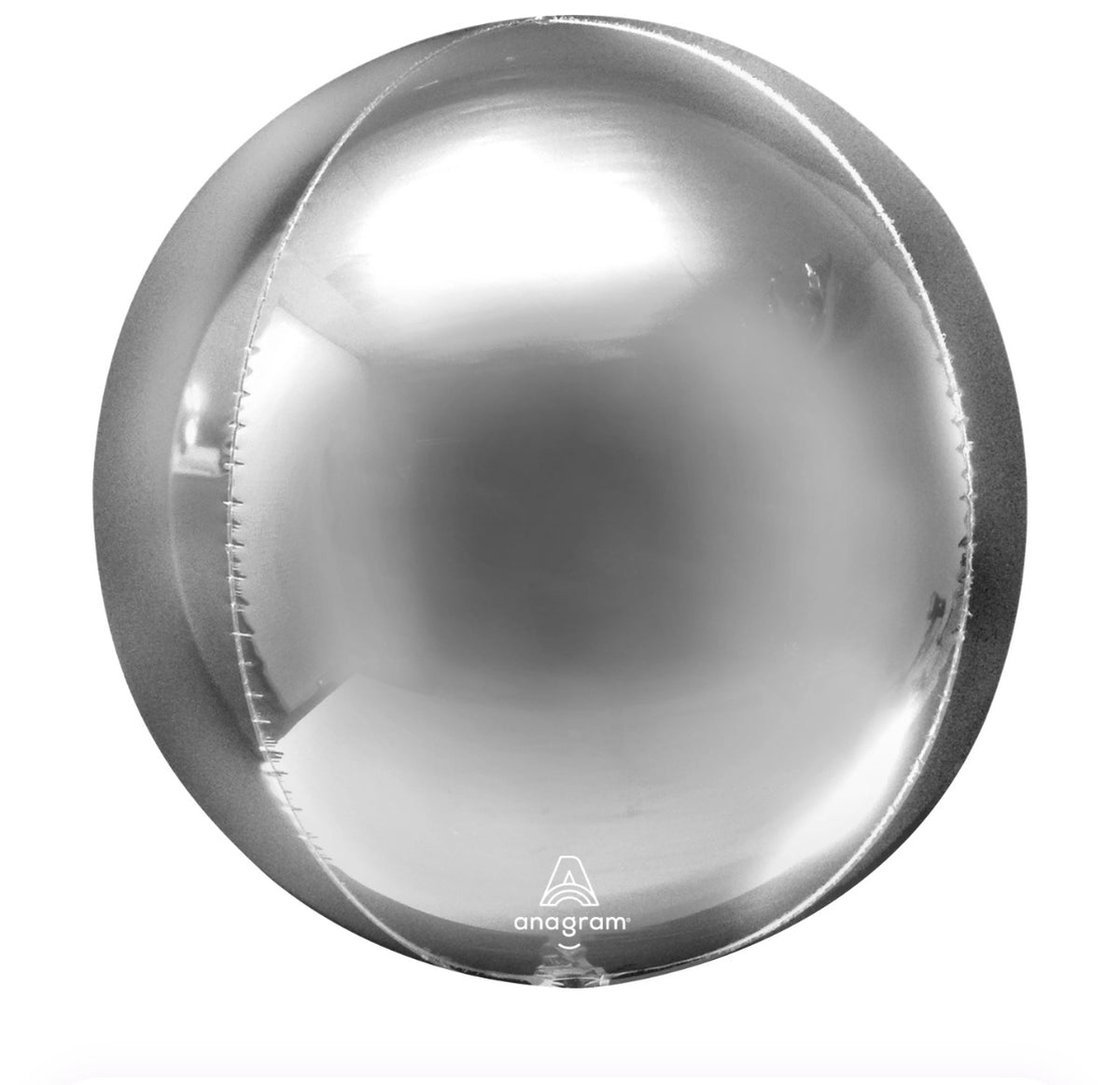 Orbz 21" Silver Balloon