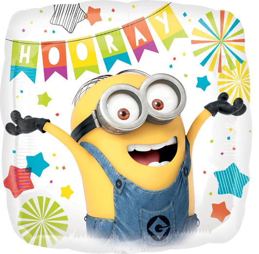 17” Double sided Despicable me Balloon