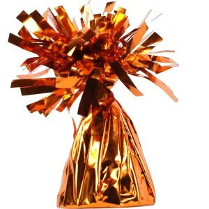 Orange Fringe Balloon Weight