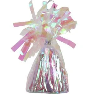 Iridescent Fringe Balloon Weight