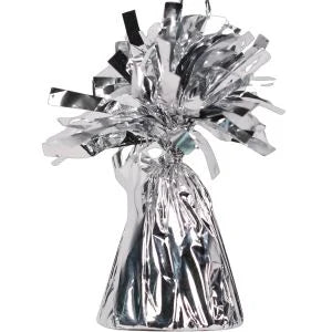 Silver  Fringe Balloon Weight