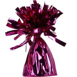 Hot Pink Fringe Balloon Weight