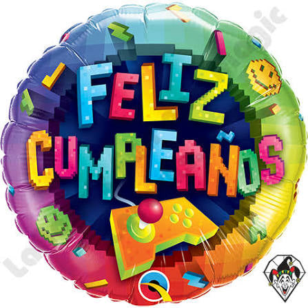 18” Feliz Cumpleanos Balloon