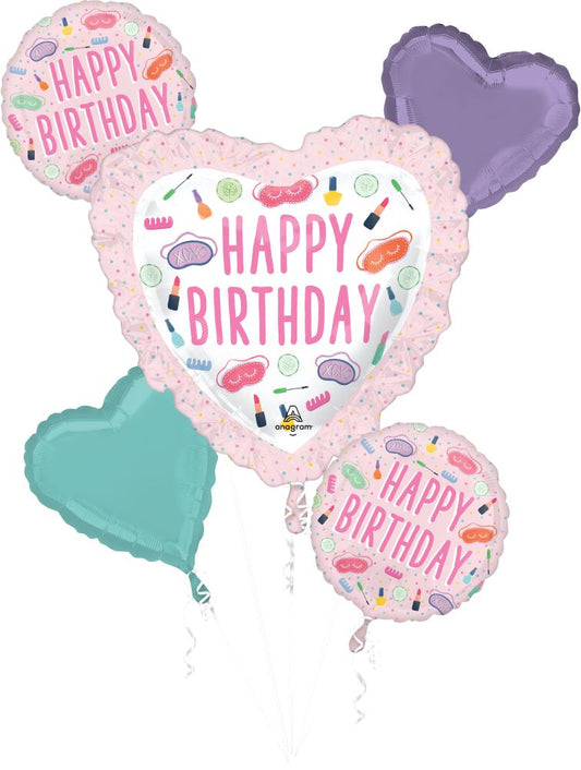 Spa Party Balloon Bouquet