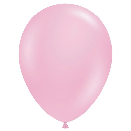 Standard Pink Helium Inflated Latex Balloon