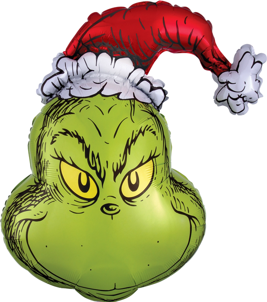 Grinch Christmas SuperShape Balloon