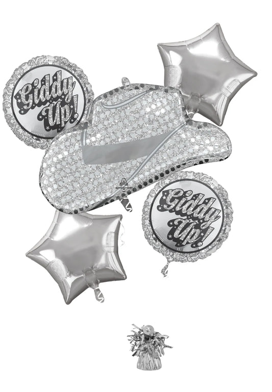 Disco Giddy Up Balloon Bouquet