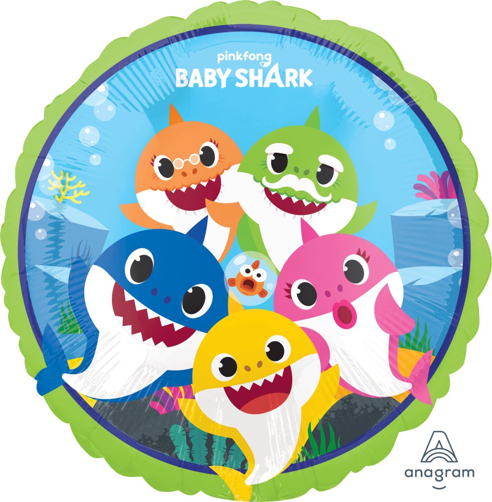 18” Baby Shark Balloon