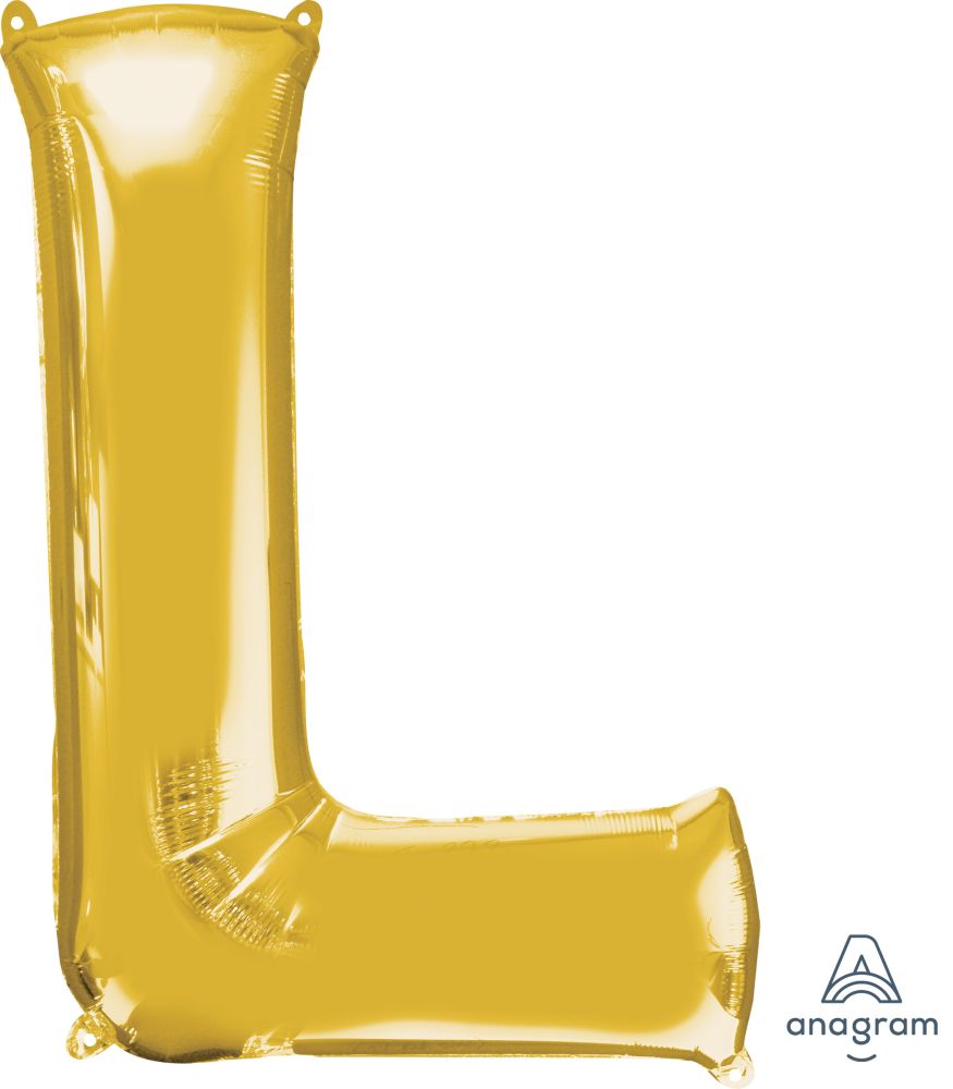 Gold Letter Foil Balloon