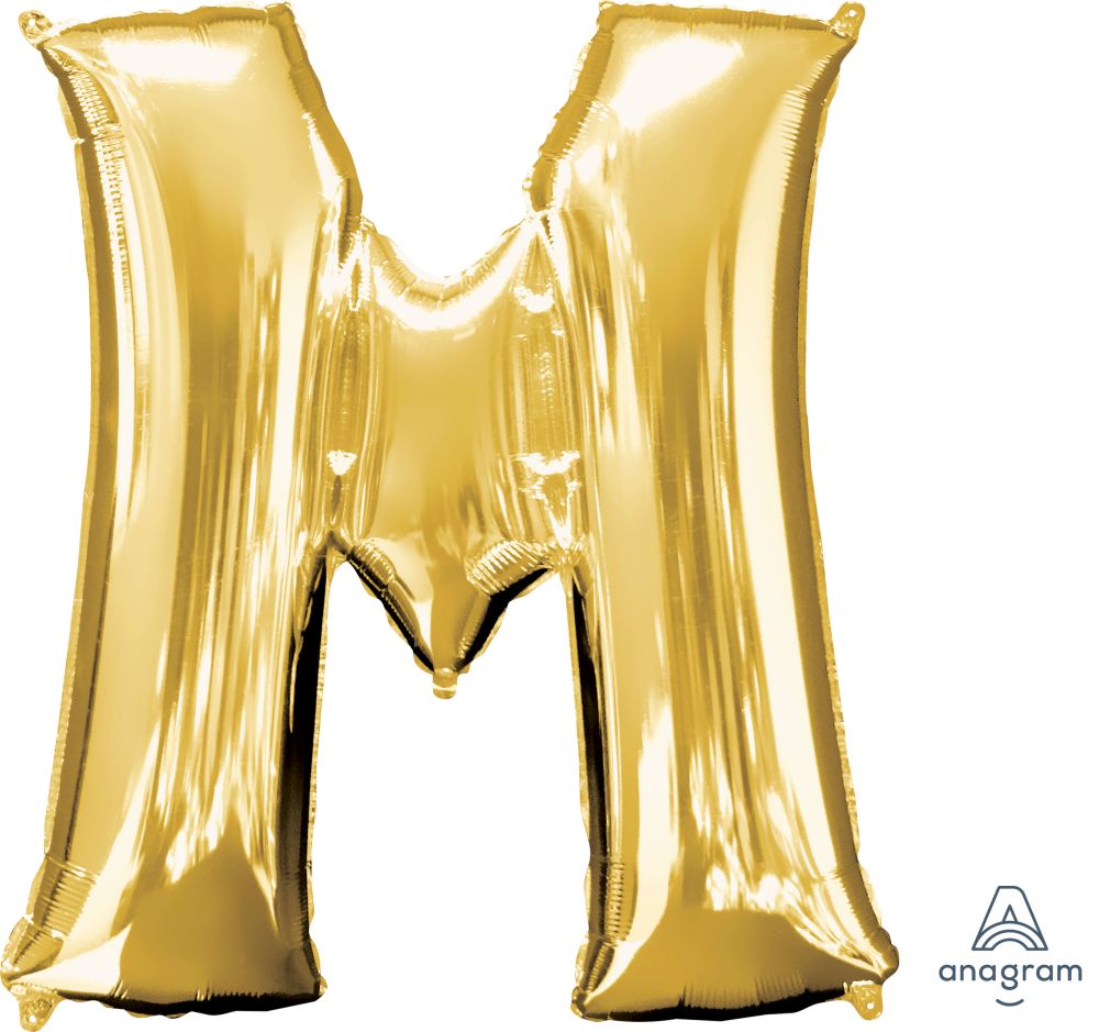 Gold Letter Foil Balloon