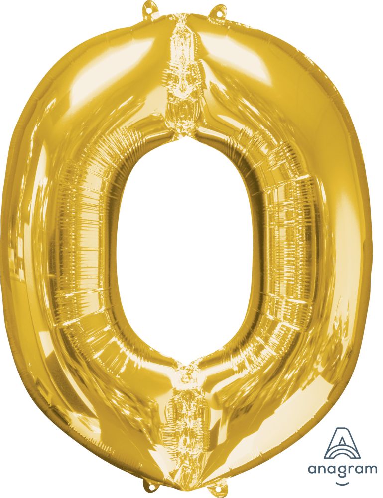 Gold Letter Foil Balloon