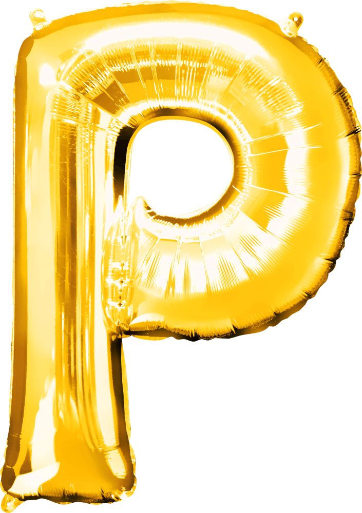 Gold Letter Foil Balloon